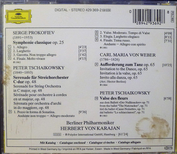 karajan-conducts-/-serenade-for-strings-•-waltz-of-the-flowers-/-invitation-to-the-dance