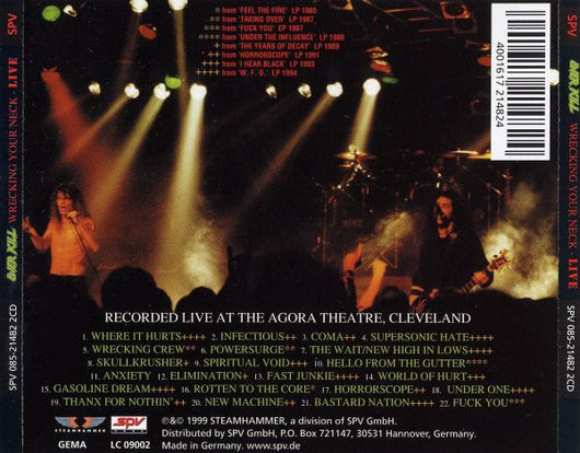 wrecking-your-neck---live