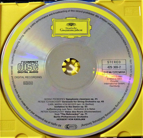 karajan-conducts-/-serenade-for-strings-•-waltz-of-the-flowers-/-invitation-to-the-dance