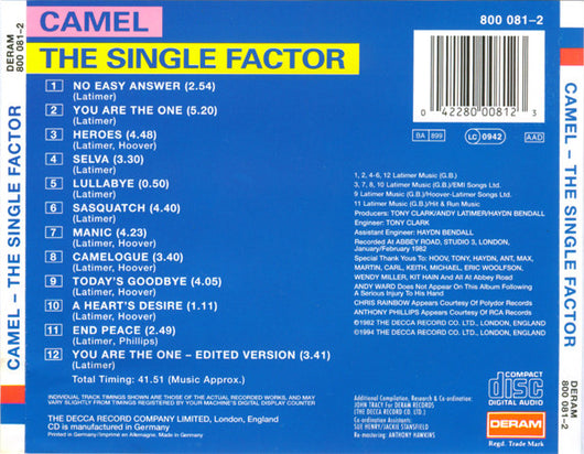 the-single-factor