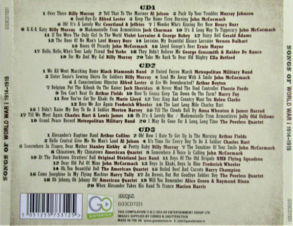 songs-of-world-war-i-(1914-1918)