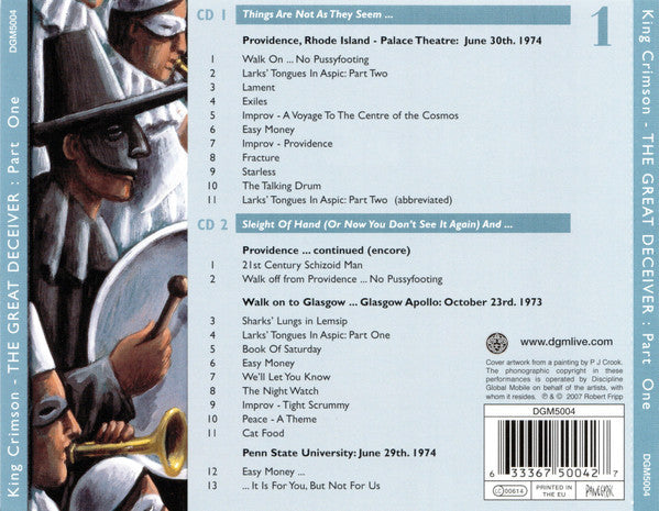 king-crimson-–-the-great-deceiver:-part-one-(live-1973-1974)