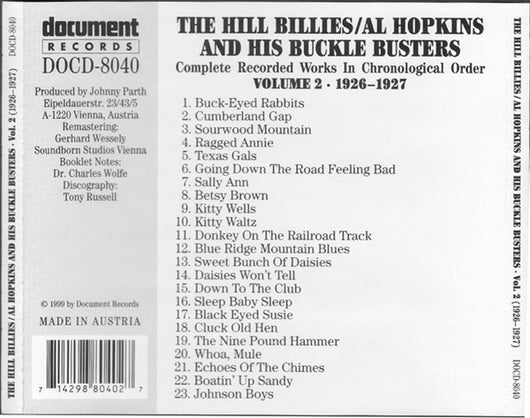 complete-recorded-works-in-chronological-order:-volume-2-(1926-1927)