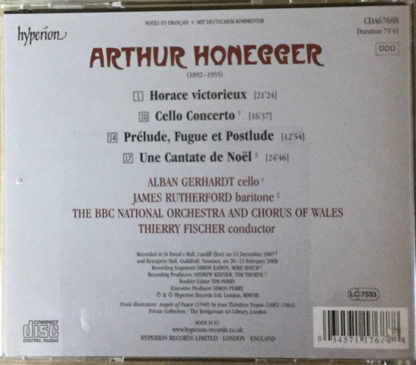 une-cantate-de-noel;-amphion-prelude,-fugue-et-postlude;-cello-concerto,-horace-victorieux