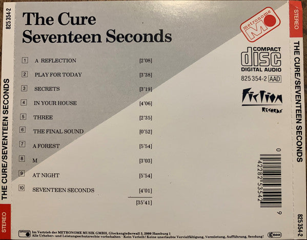 the-cure-–-seventeen-seconds