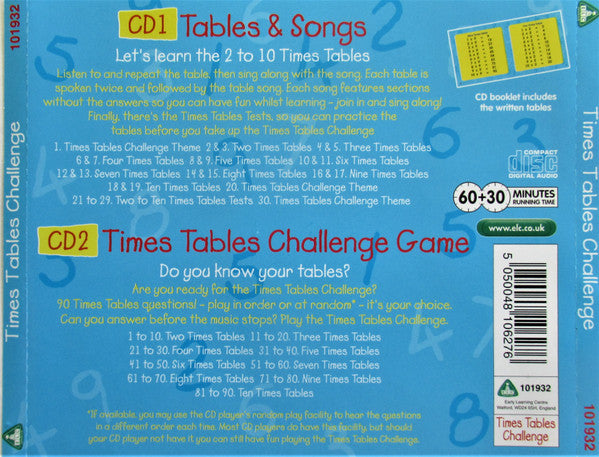 various-–-times-tables-challenge