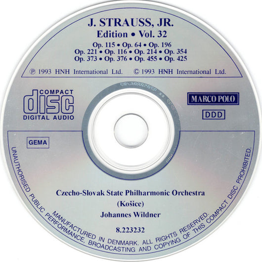 j.-strauss,-jr.:--edition-• vol.-32