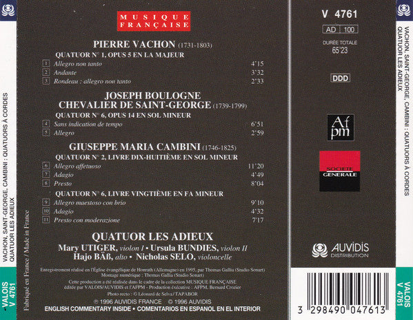 quatuors--à-cordes