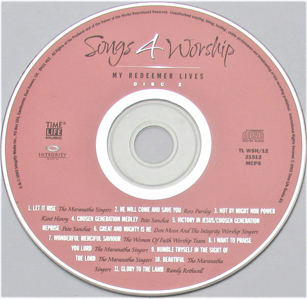 various-–-songs-4-worship-–-my-redeemer-lives