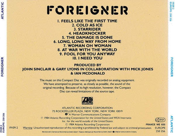 foreigner