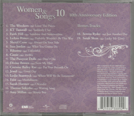 women-&-songs-10:-10th-anniversary-edition