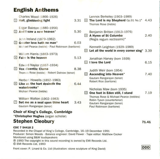 english-anthems