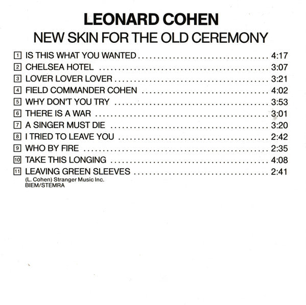 songs-of-leonard-cohen-/-songs-of-love-and-hate-/-new-skin-for-the-old-ceremony