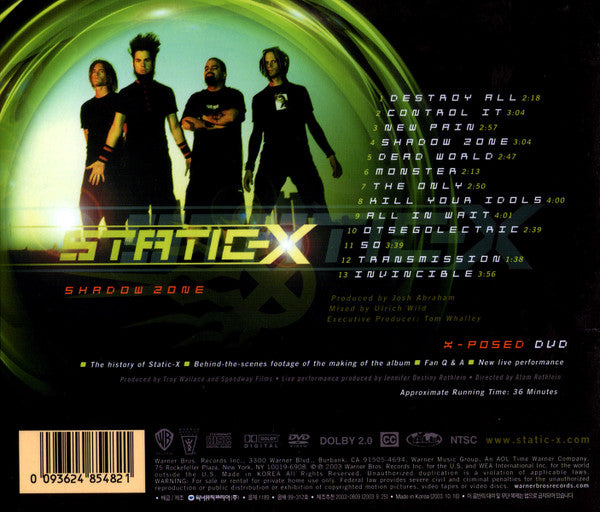 static-x-–-shadow-zone-/-x-posed