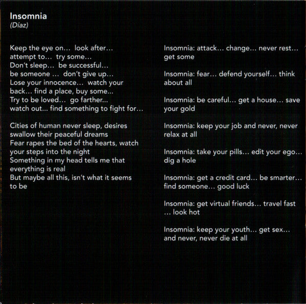 insomnia