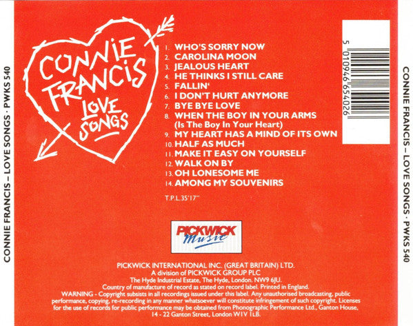 connie-francis-–-love-songs