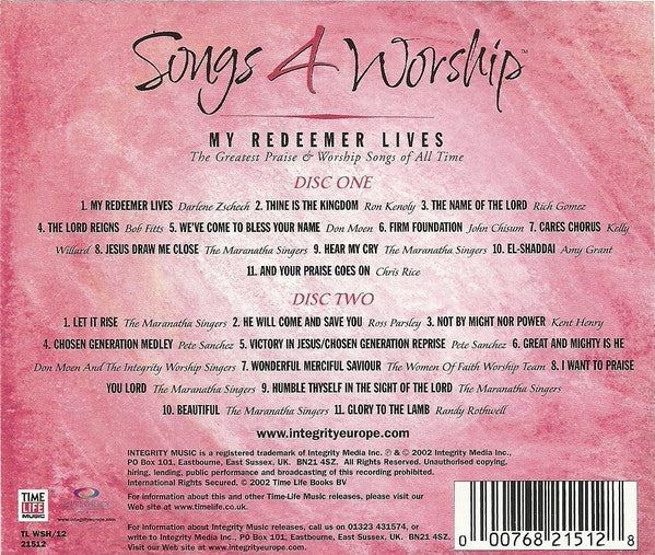 various-–-songs-4-worship-–-my-redeemer-lives
