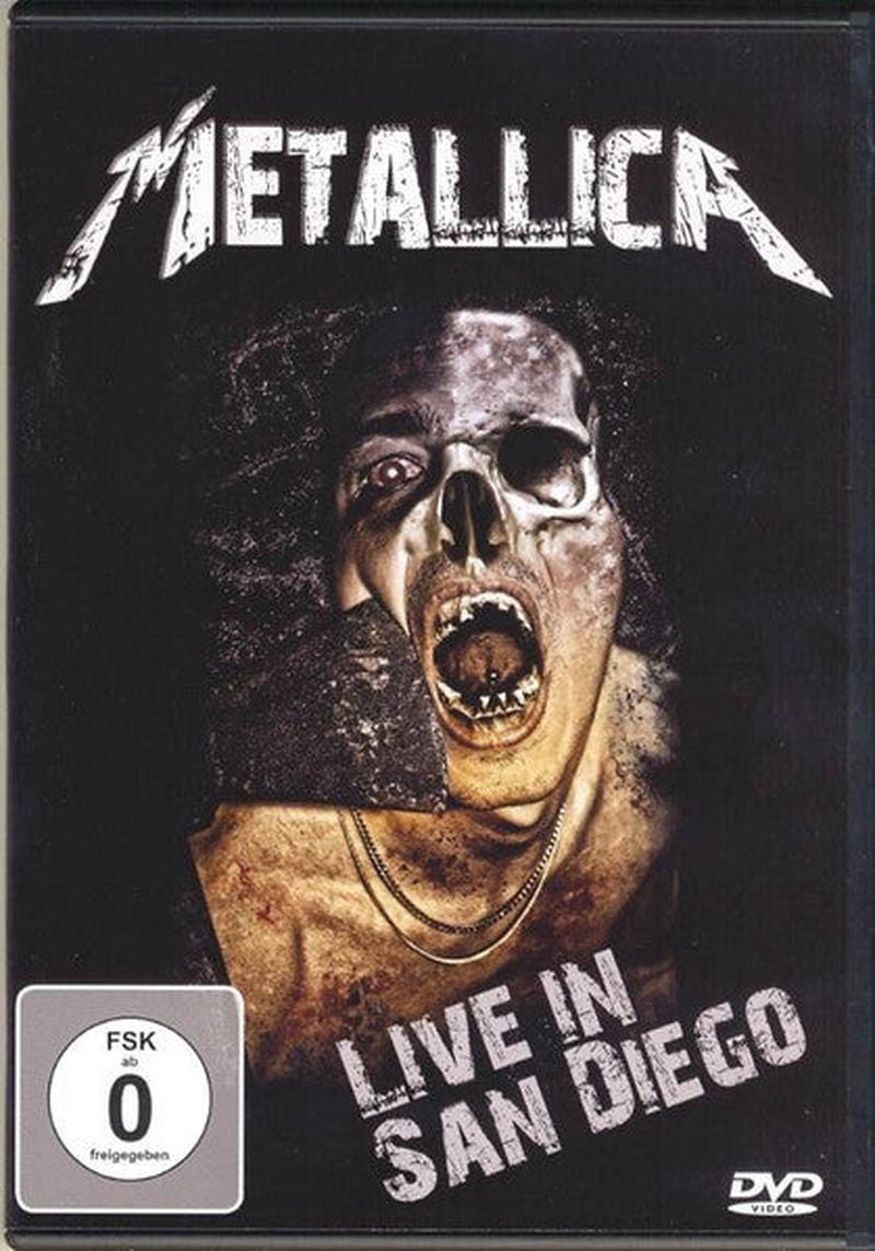 DVD Metallica - Live In San Diego