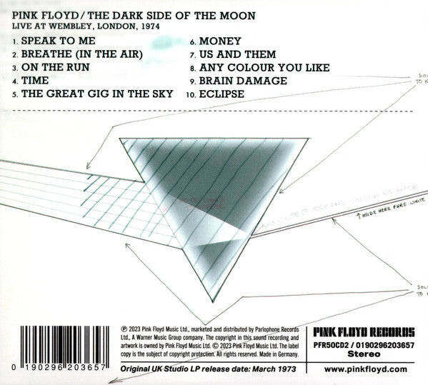 CD Pink Floyd - The Dark Side Of The Moon (50th Anniversary Edition Box Set)