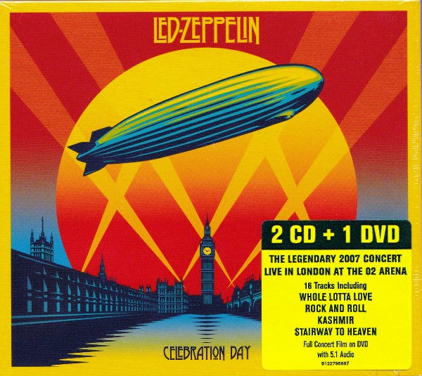 2CD+DVD Led Zeppelin – Celebration Day