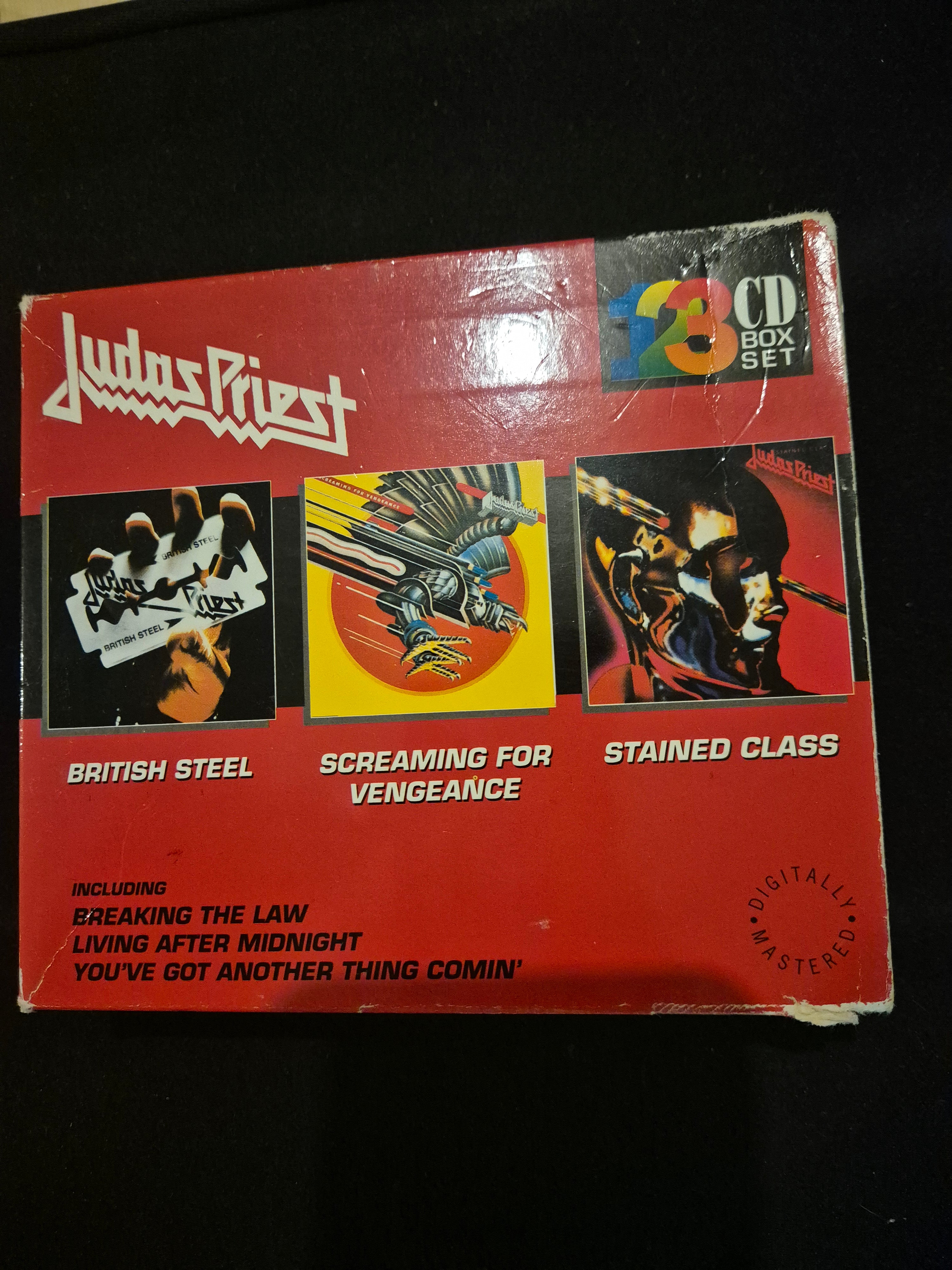 CD Judas Priest - British Steel / Screaming For Vengeance / Stained Class
