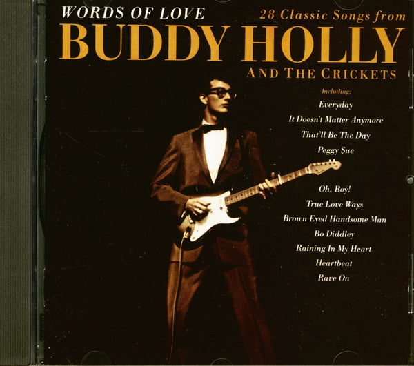 CD Buddy Holly & The Crickets - Words Of Love (28 Classic Songs From Buddy Holly And The Crickets)