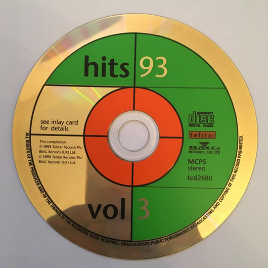 hits-93-volume-three