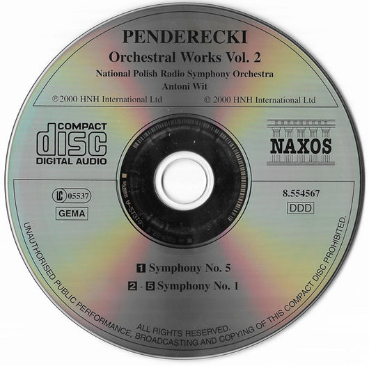 orchestral-works-vol.-2---symphonies-nos.-1-&-5