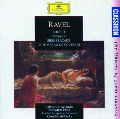 classikon-54:-ravel:-boléro-/-tzigane-/-shéhérazade-/-le-tombeau-de-couperin