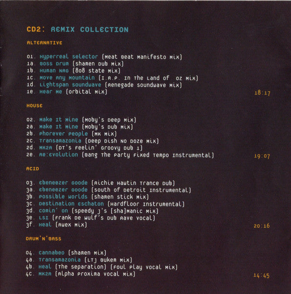 the-shamen-collection-(hits-+-bonus-remix-cd)