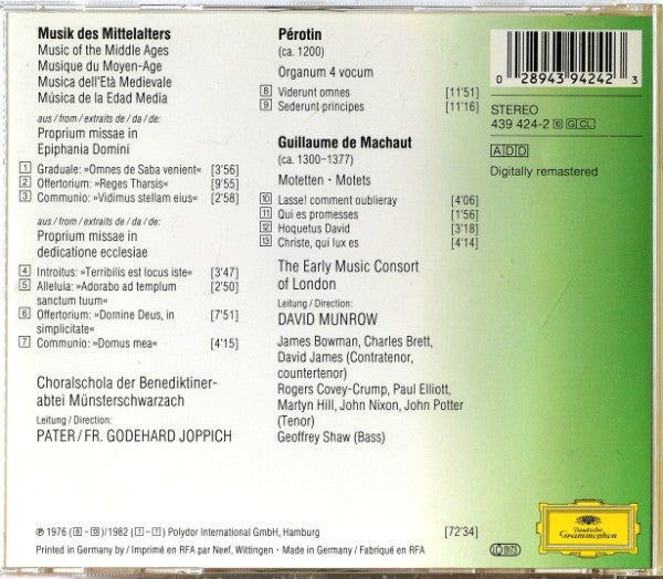 musik-des-mittelalters:-gregorianischer-choral-/-musik-der-gotik