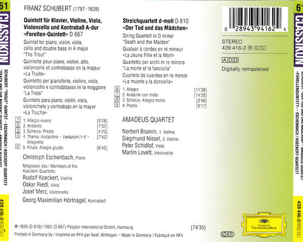 classikon-61:-forellen-quintett-/-der-tod-und-das-mädchen