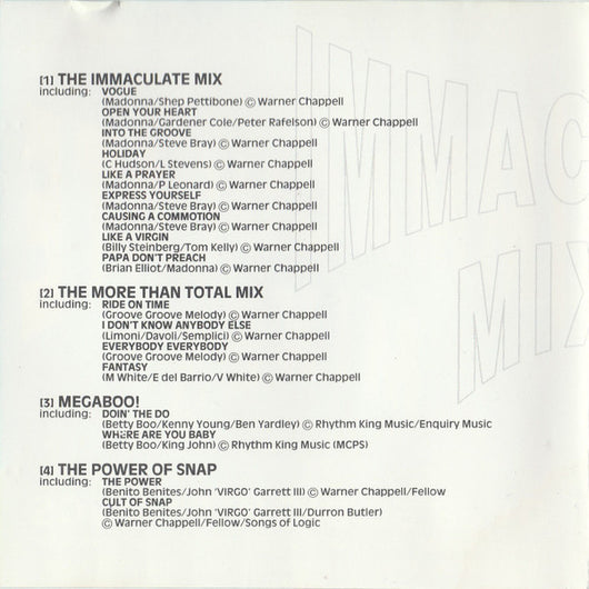 immaculate-mixes
