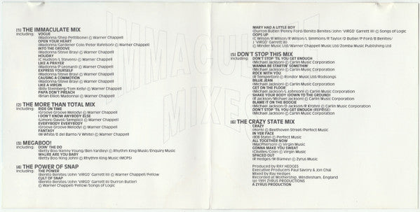 immaculate-mixes