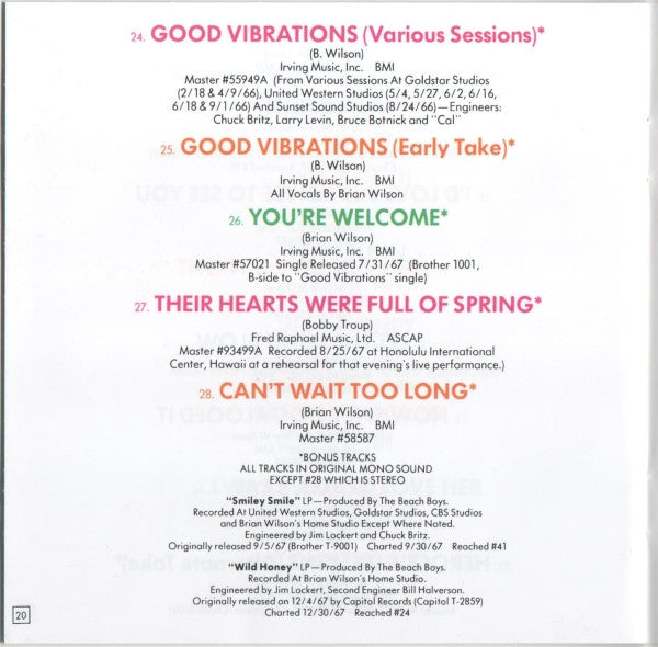 smiley-smile-/-wild-honey