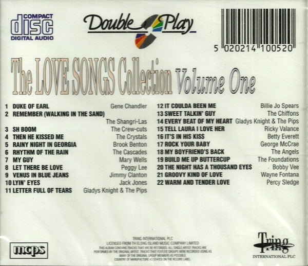 the-love-songs-collection---volume-one