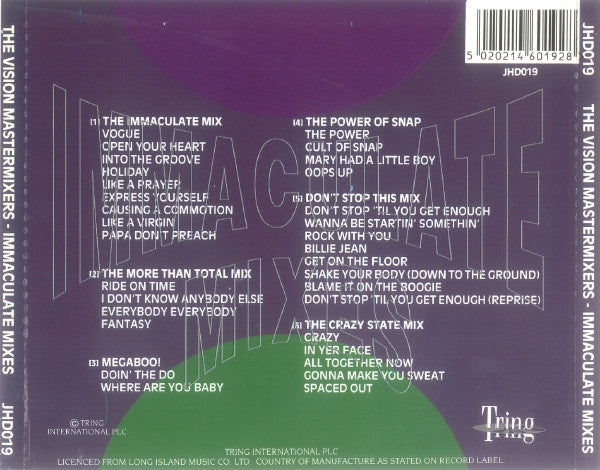 immaculate-mixes