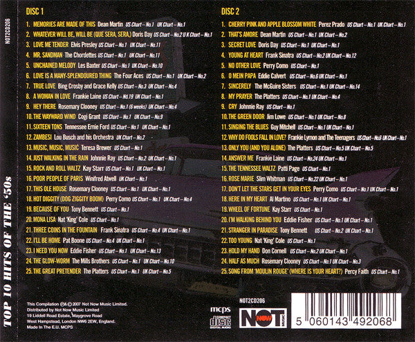 top-10-hits-of-the-50s