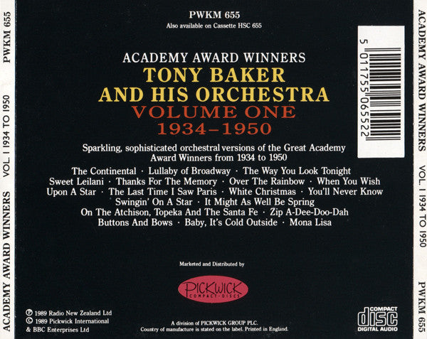 academy-award-winners-(volume-one-1934–1950)-