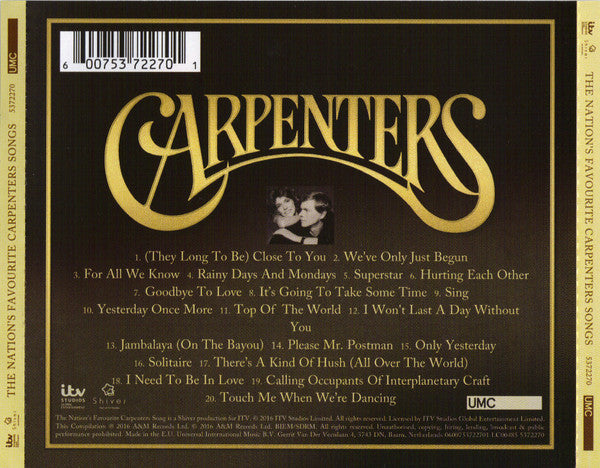 the-nations-favourite-carpenters-songs