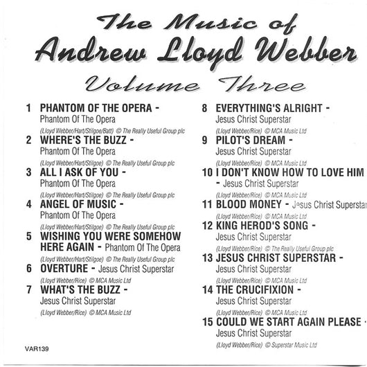 the-music-of-andrew-lloyd-webber-volume-three