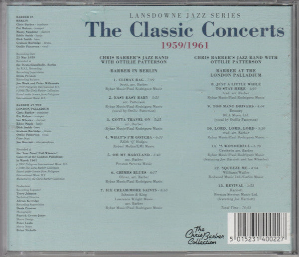 barber-in-berlin-/-barber-at-the-london-palladium---the-classic-concerts-1959/1961