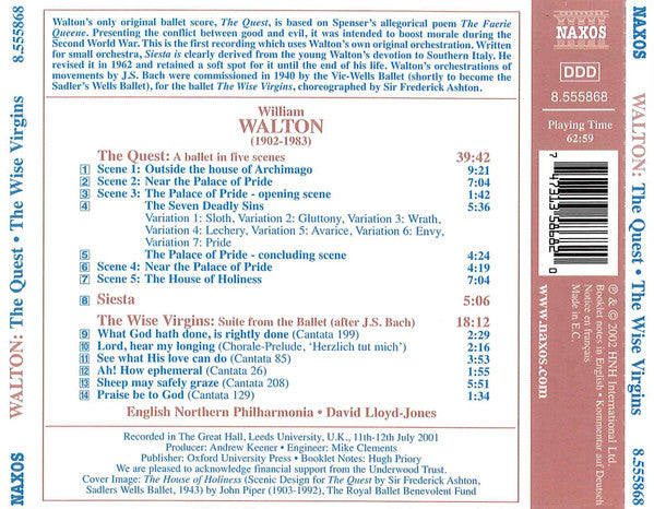 the-quest-(complete-ballet)-/-the-wise-virgins-(suite-from-the-ballet)
