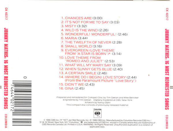16-most-requested-songs