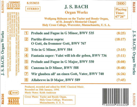 organ-works-bwv-535,-550,-584,-589,-736,-740-&-767