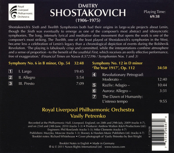 symphony-no.-6-/-symphony-no.-12-the-year-1917