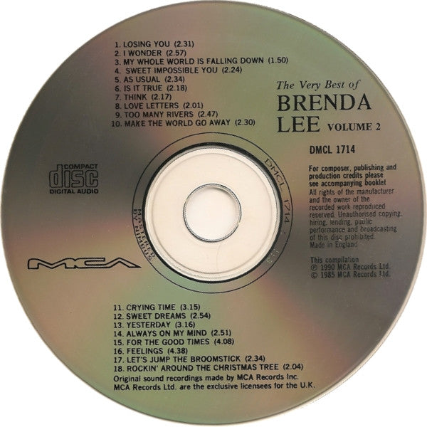 the-very-best-of-brenda-lee:-volume-2