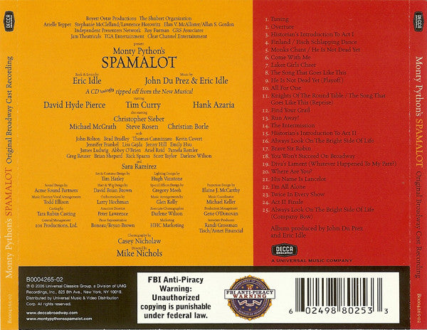 monty-pythons-spamalot-(original-broadway-cast-recording)