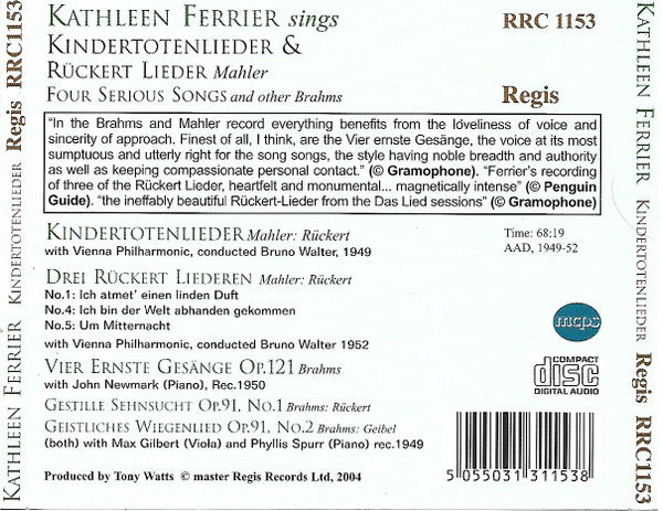 kindertotenlieder
