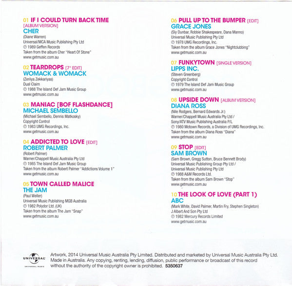 80s-songbook:-volume-1--10-classic-hits-from-the-80s